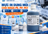 Mực In Dung Môi Cho Nhựa PE, PP, PET – Chọn Loại Nào Bám Tốt?