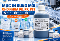 Mực In Dung Môi Cho Nhựa PE, PP, PET – Chọn Loại Nào Bám Tốt?