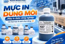 Mực In Dung Môi Máy In Date Là Gì? Các Loại Mực In Công Nghiệp Và Cách Chọn Đúng