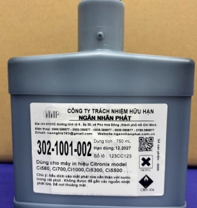 MỰC IN CITRONIX 302-1001-002 – MỰC ĐEN MEK 750ML 