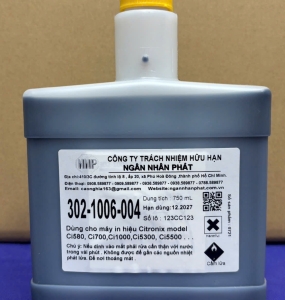 MỰC IN DUNG MÔI CITRONIX 302-1006-004 – MAKE-UP 750ML