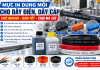 Mực In Dung Môi Cho Dây Điện, Dây Cáp – Khô Nhanh, Bám Tốt & Chịu Ma Sát