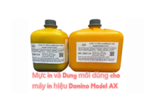 Mực in và dung môi dùng cho máy in phun hiệu Domino model AX 150
