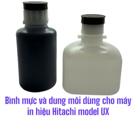 Bình Mực Và Dung Môi Dùng Cho Máy In Hiệu Hitachi Model UX 
