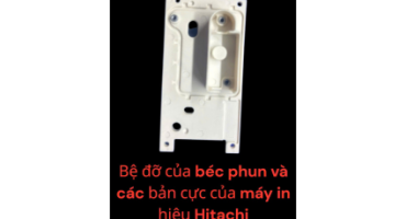 Bệ đỡ bản cực cao thế của máy in hiệu Hitachi model RX2 