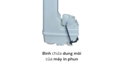 Bình chứa dung môi của máy in hiệu Hitachi model UX 